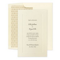 Grandeur in Cream Invitation